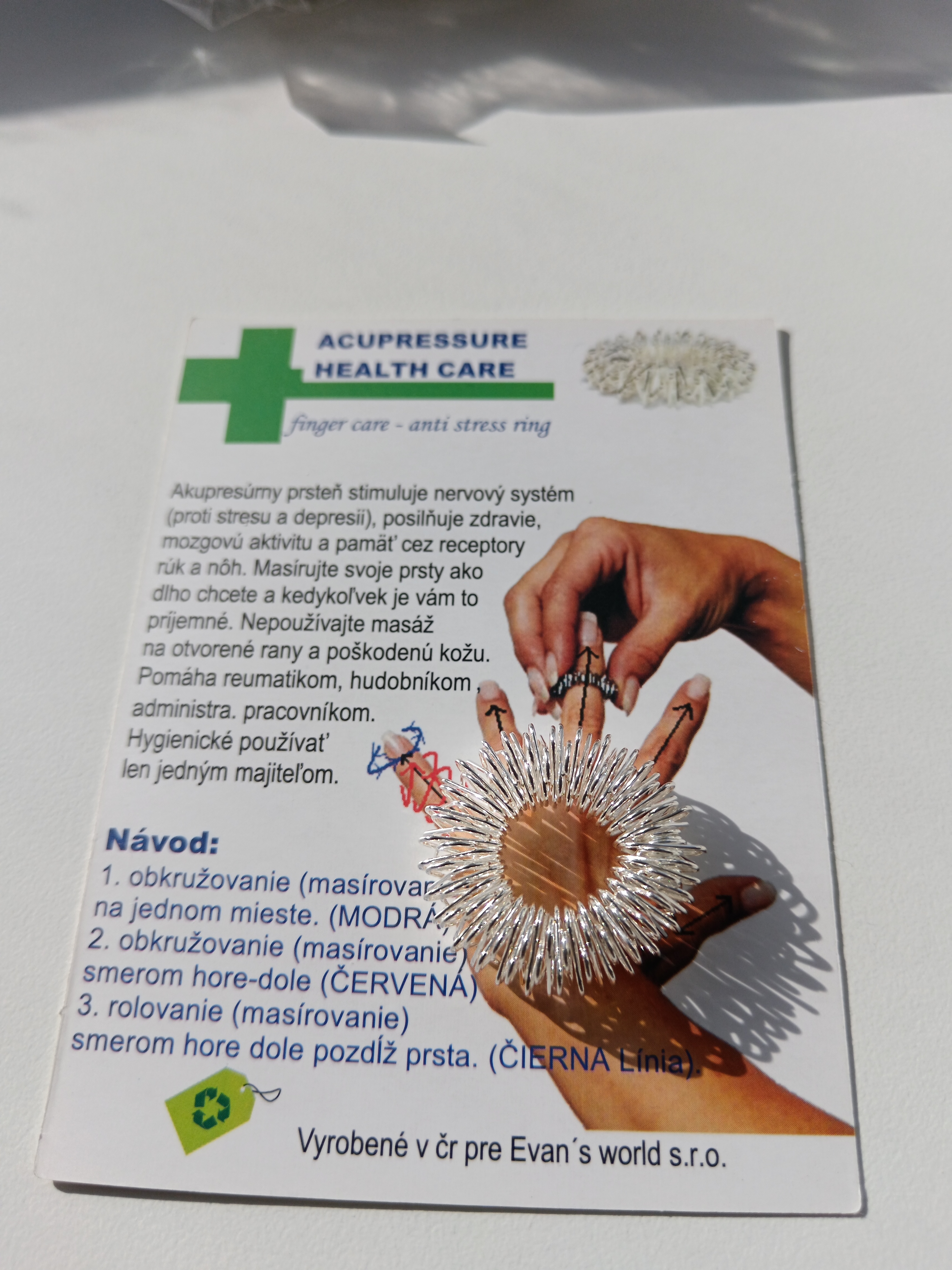 Akupresúrny prsteň